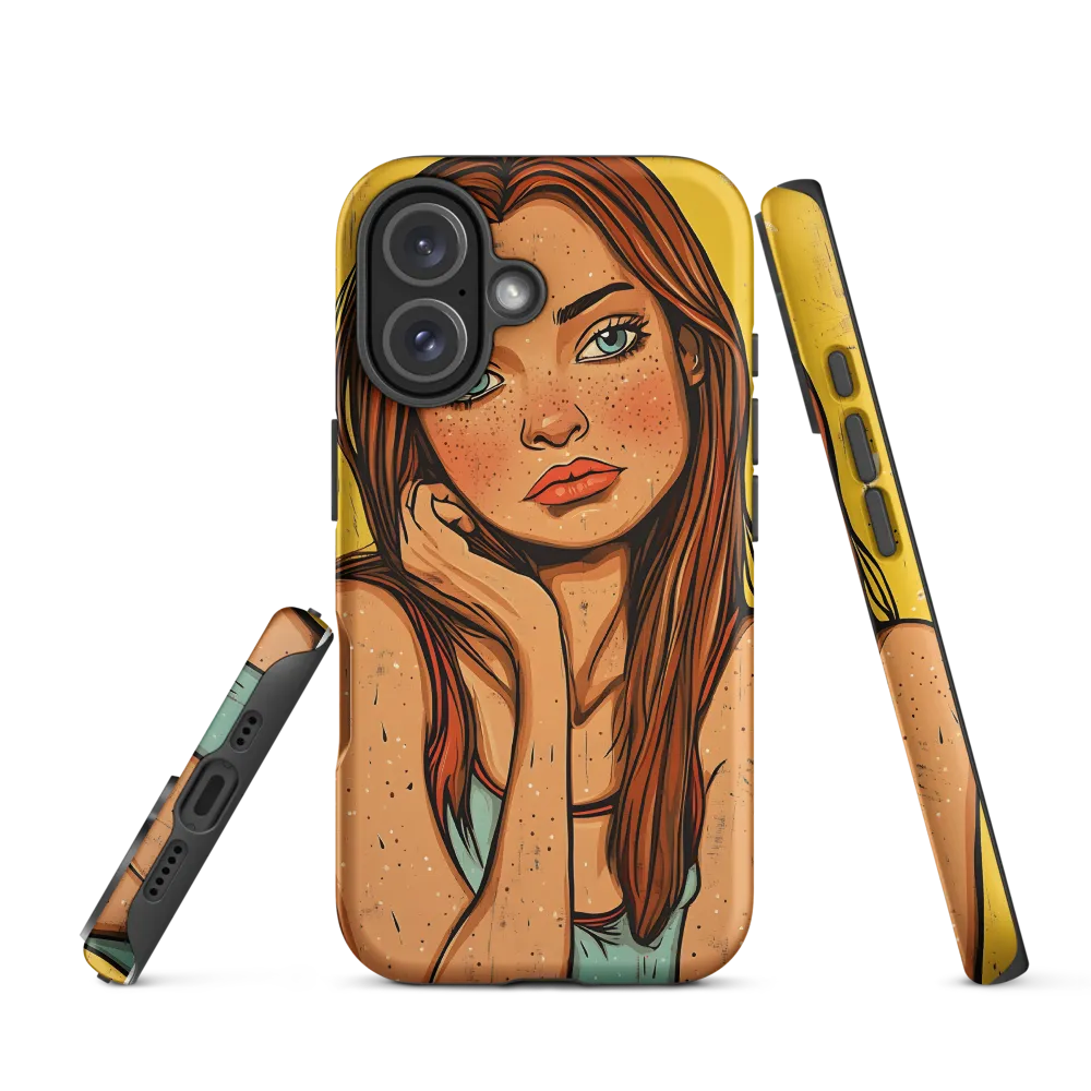 Contemplative Muse | Phone Case