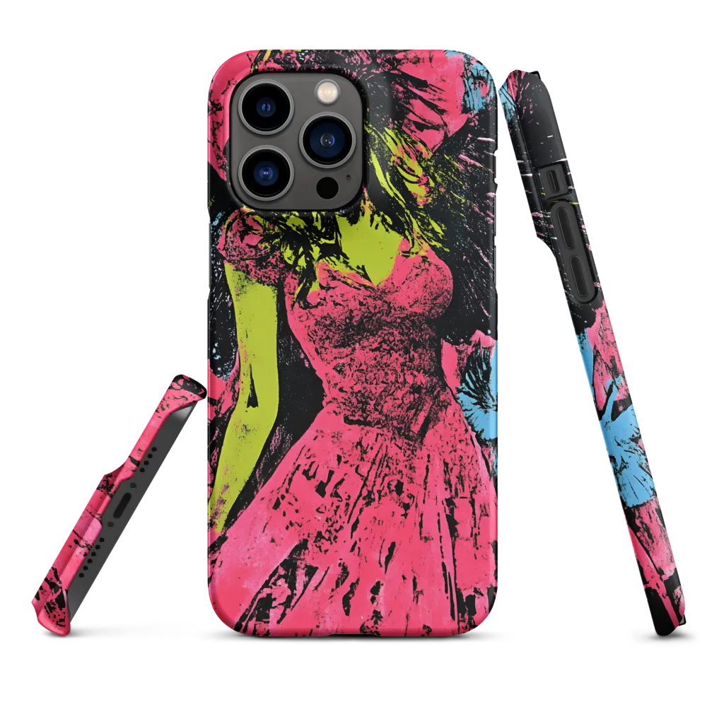 Mystical Angel in Neon Dreams