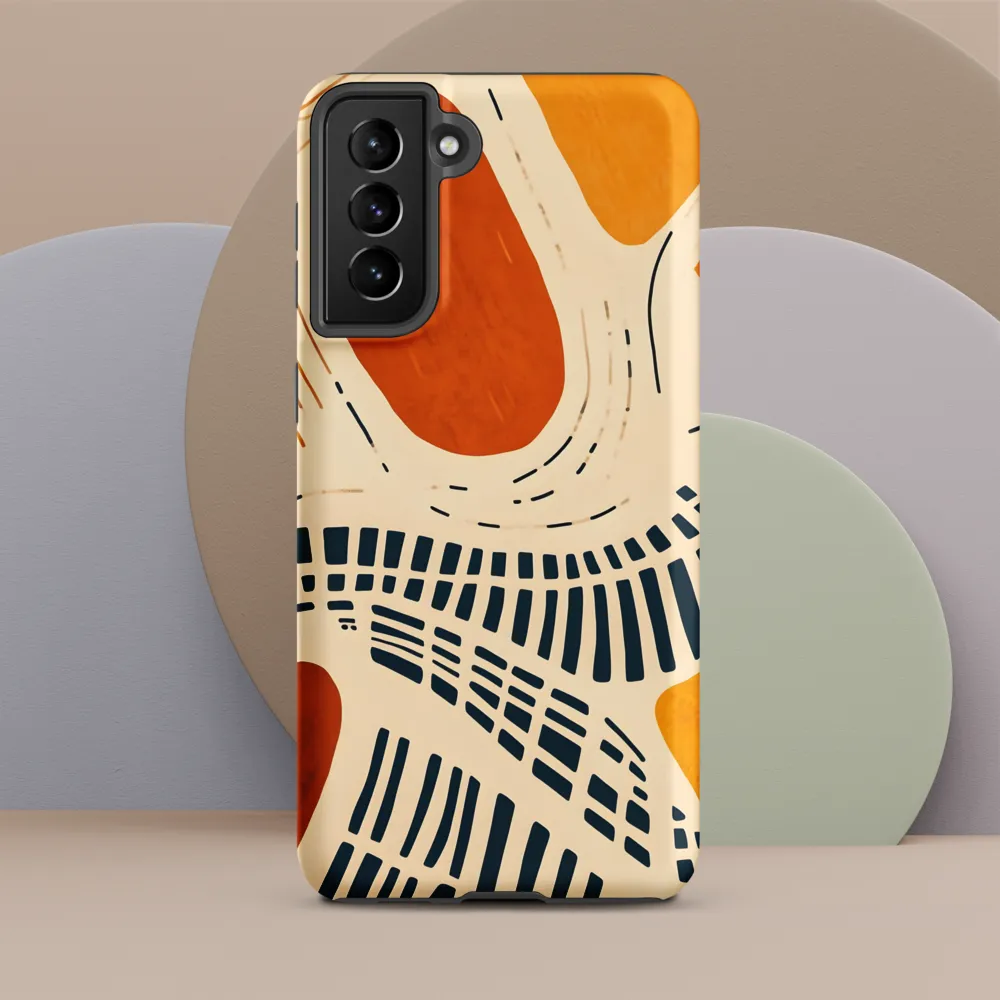 Urban Patterns in Harmony | Phone Case |  S21 Plus | Tough Case | Matte