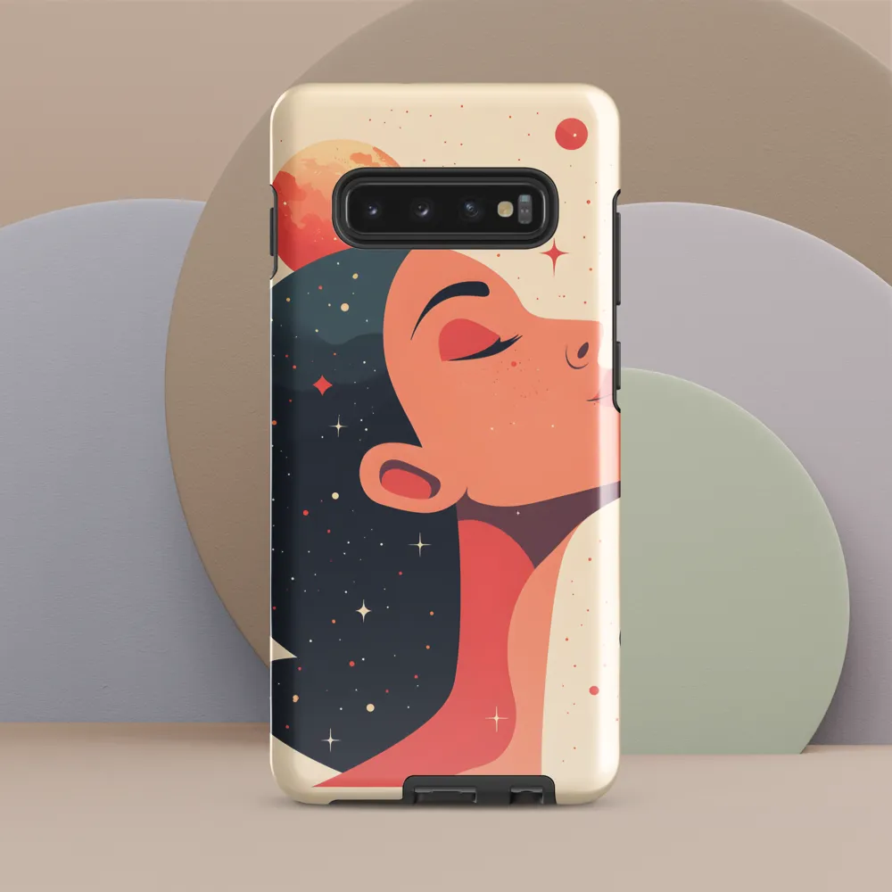 Celestial Serenity | Phone Case |  S10 Plus | Tough Case | Glossy