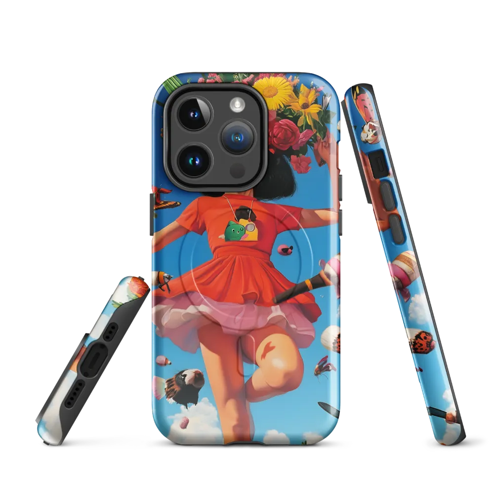 Joyful Whimsy | Phone Case |  14 Pro | MagSafe® Tough Case | Glossy