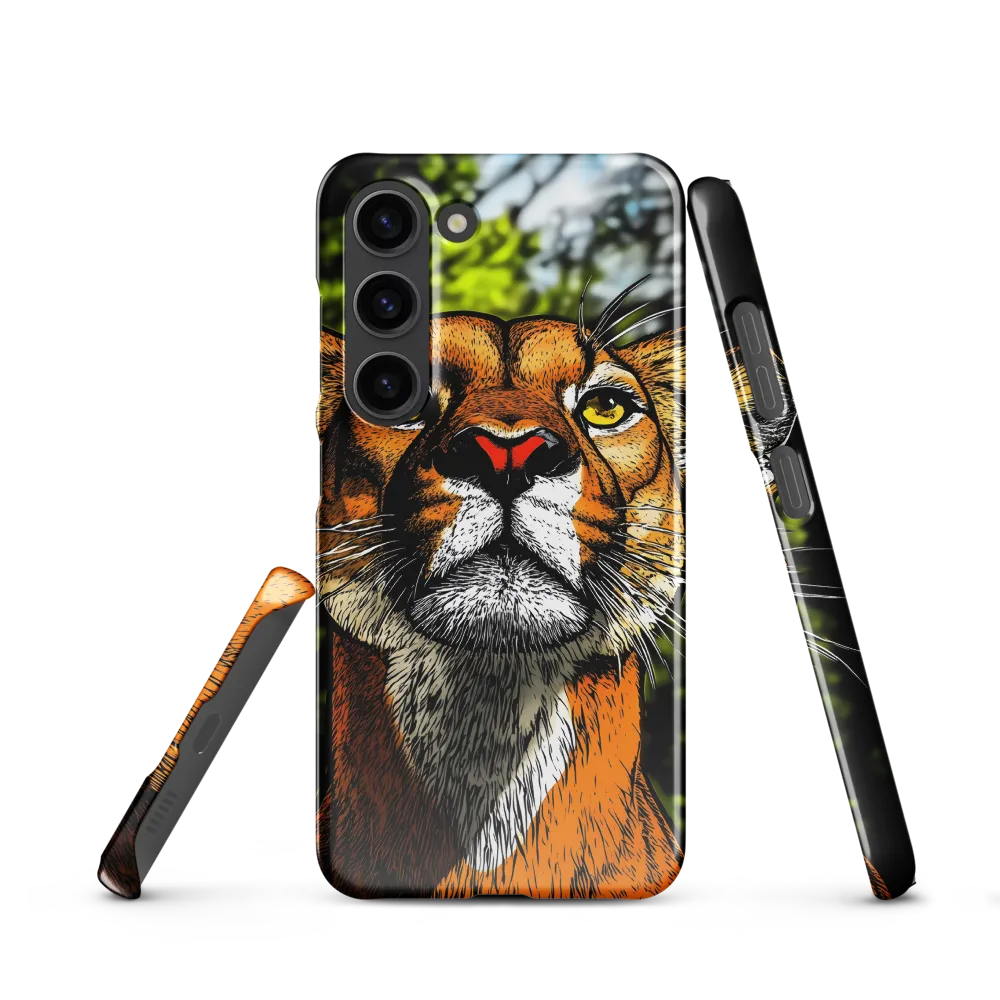 Regal Gaze: The Lioness in Focus
