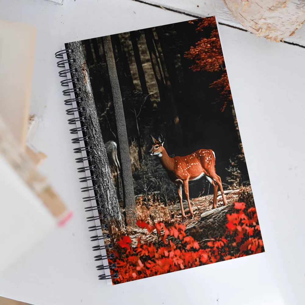 Elegance in the Forest | Spiral Notebook