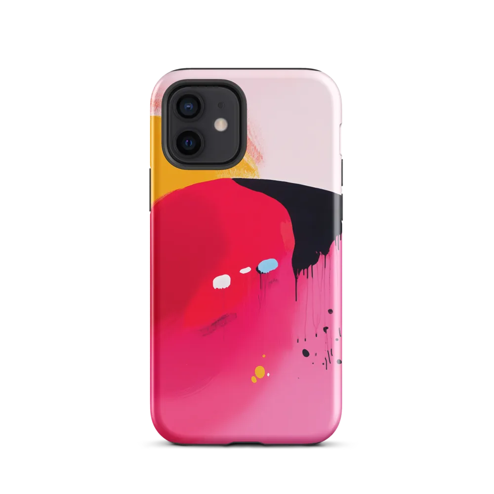 Magenta Sweep — Study in Drips and Fields