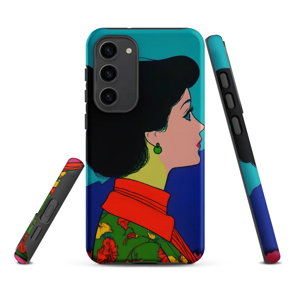 Whispers of Color: A Pop Art Portrait