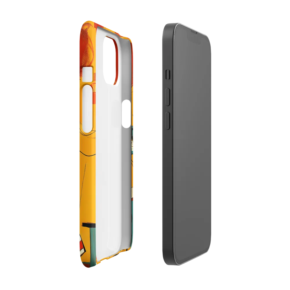 The Shock of Discovery | Phone Case |  13 | Snap Case | Matte
