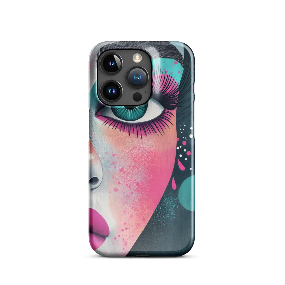 Vibrant Gaze | Phone Case |  15 Pro | Snap Case | Glossy