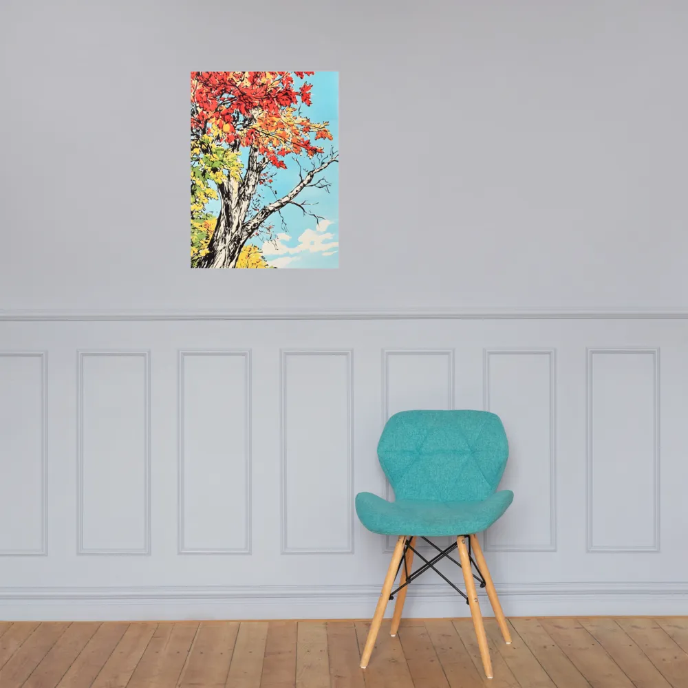 Autumn's Embrace | Poster | 18″×24″