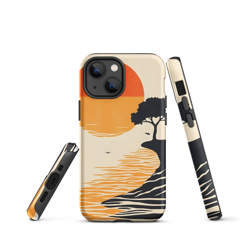 Serene Sunset | Phone Case |  13 mini | Tough Case | Matte