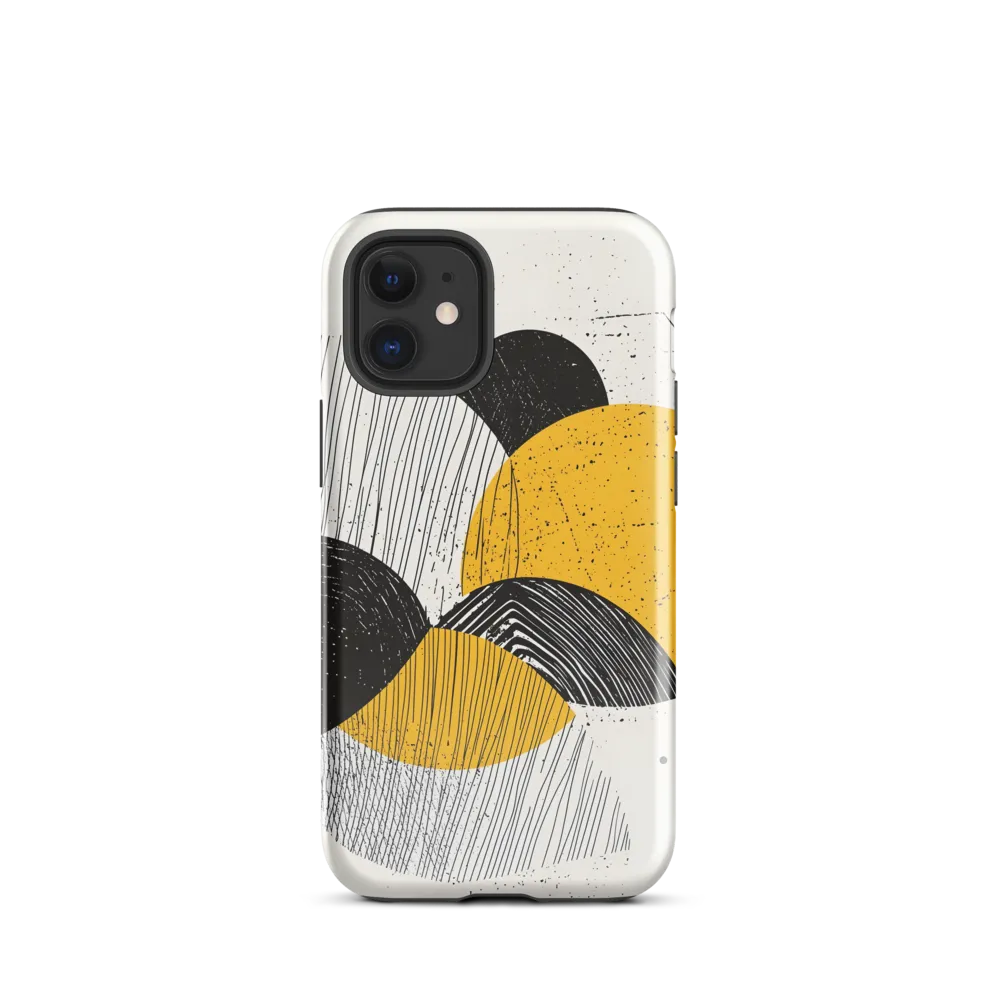 Dynamic Harmony in Black and Yellow