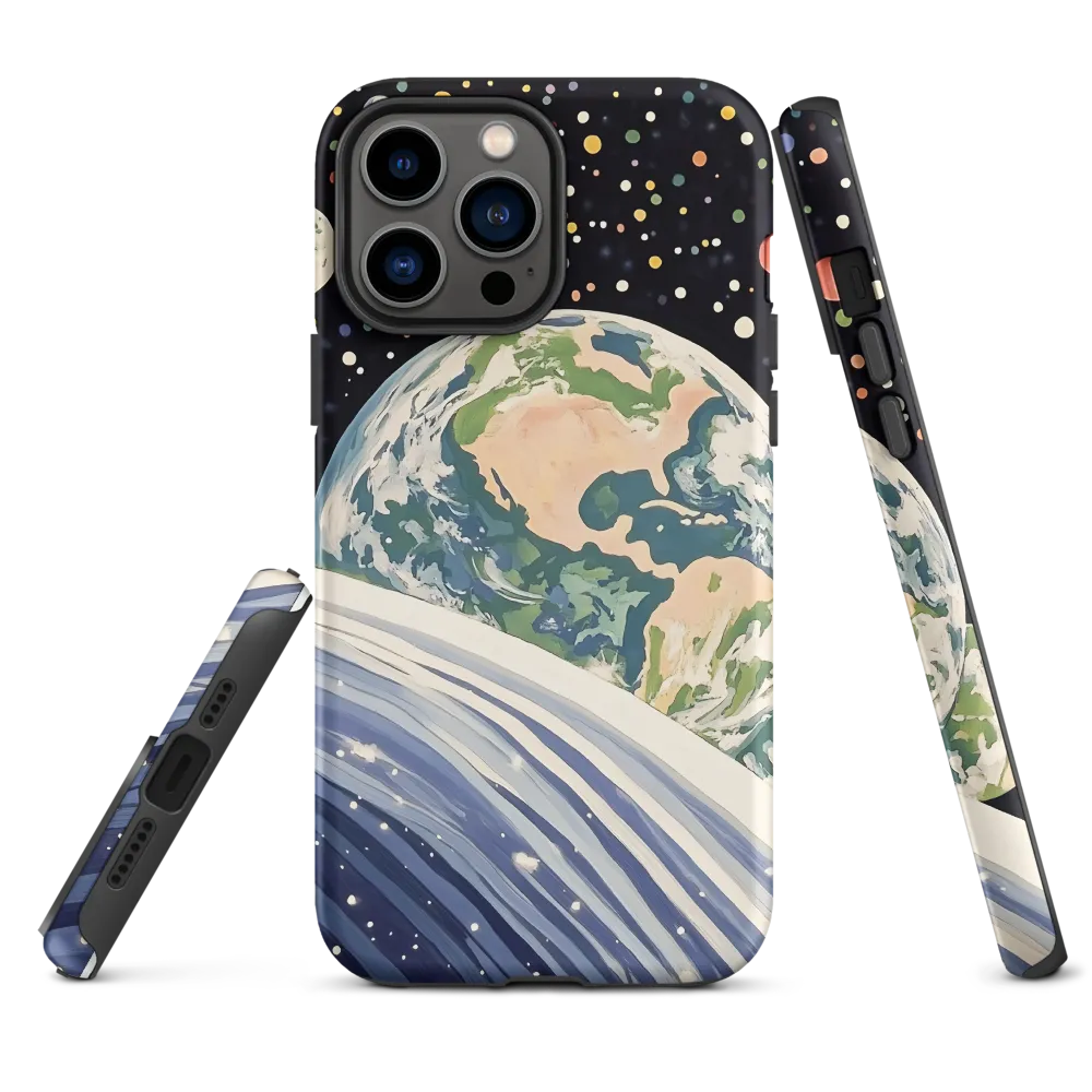 Celestial View: A Surreal Journey Through Space