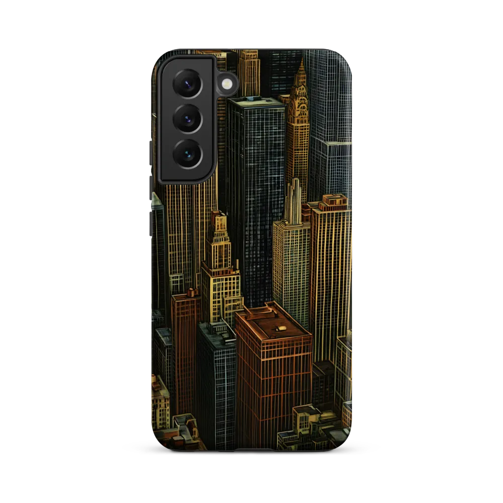 Urban Elegance: A Golden Cityscape