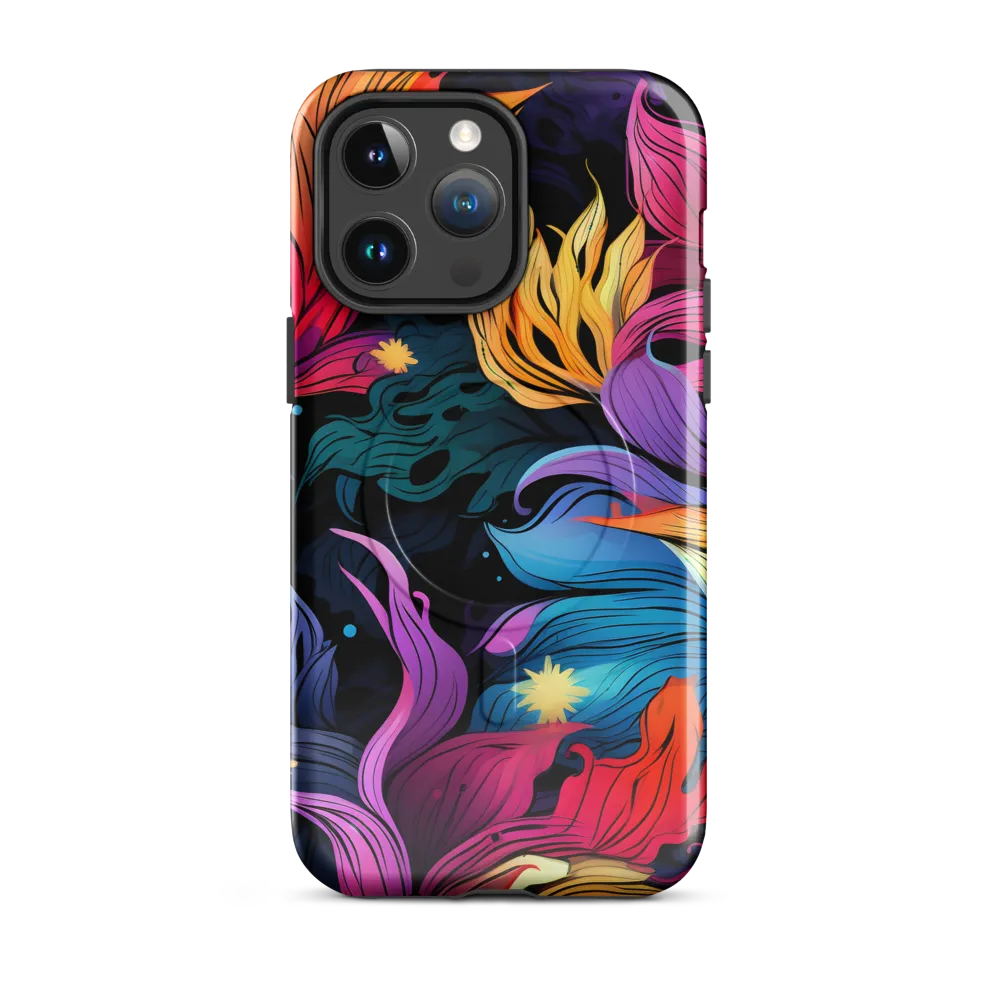 Floral Symphony | Phone Case |  14 Pro Max | MagSafe® Tough Case | Glossy