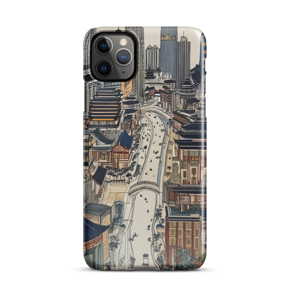 Urban Harmony: A Fusion of Tradition and Modernity | Phone Case |  11 Pro Max | Snap Case | Glossy