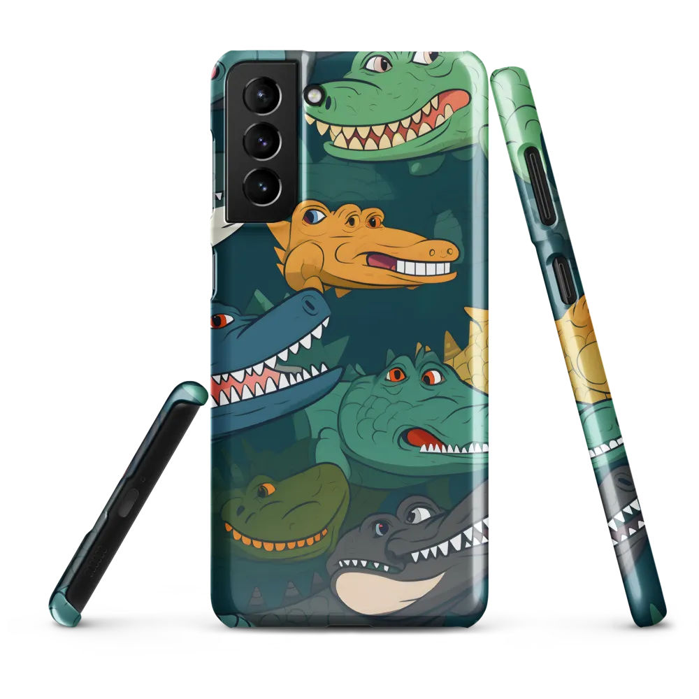 Cheerful Crocodilian Parade