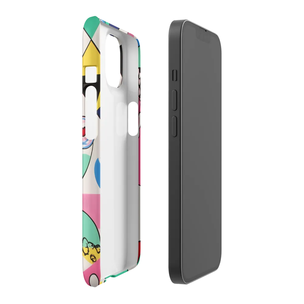 Dynamic Interplay of Shapes | Phone Case |  14 | Snap Case | Matte