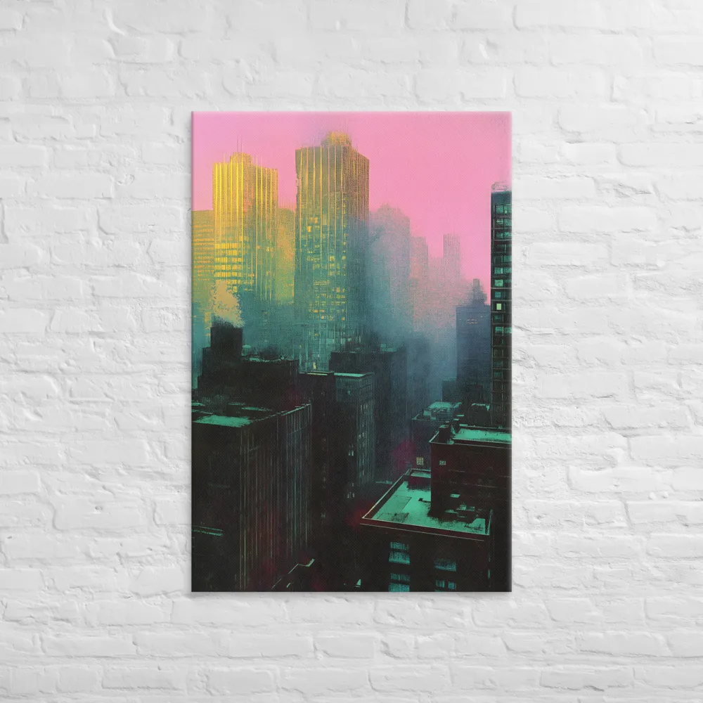 City in Twilight | Canvas | 32″×48″