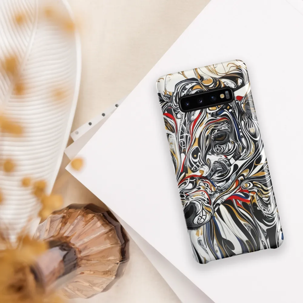 Flowing Essence of the Cow | Phone Case |  S10 Plus | Snap Case | Glossy