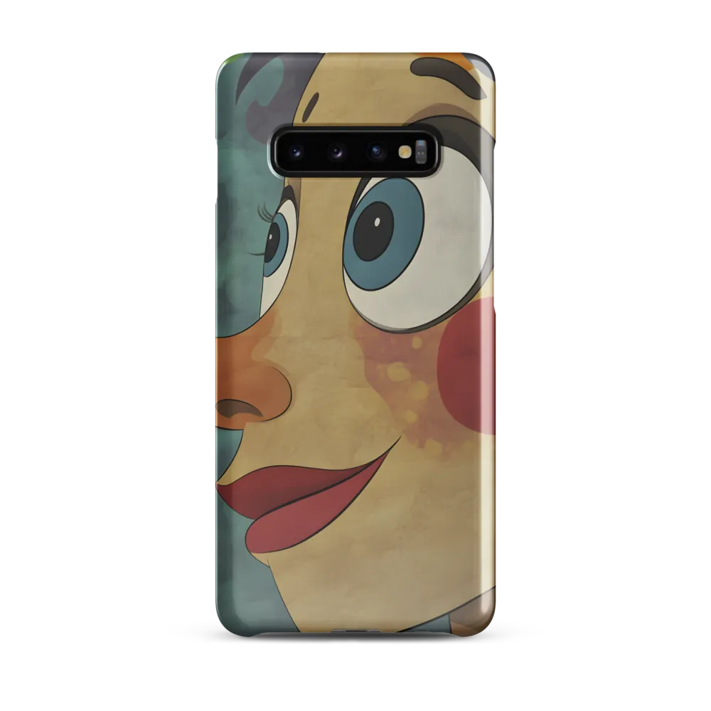 Whimsical Portrait of Playfulness | Phone Case |  S10 Plus | Snap Case | Glossy