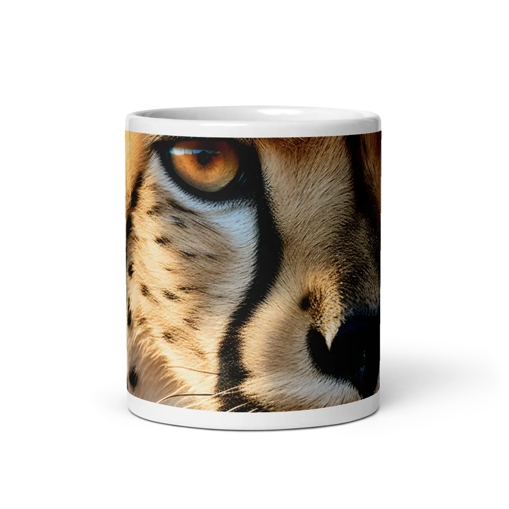 The Intense Gaze of the Cheetah | Mugs | Multiple Sizes & Colors