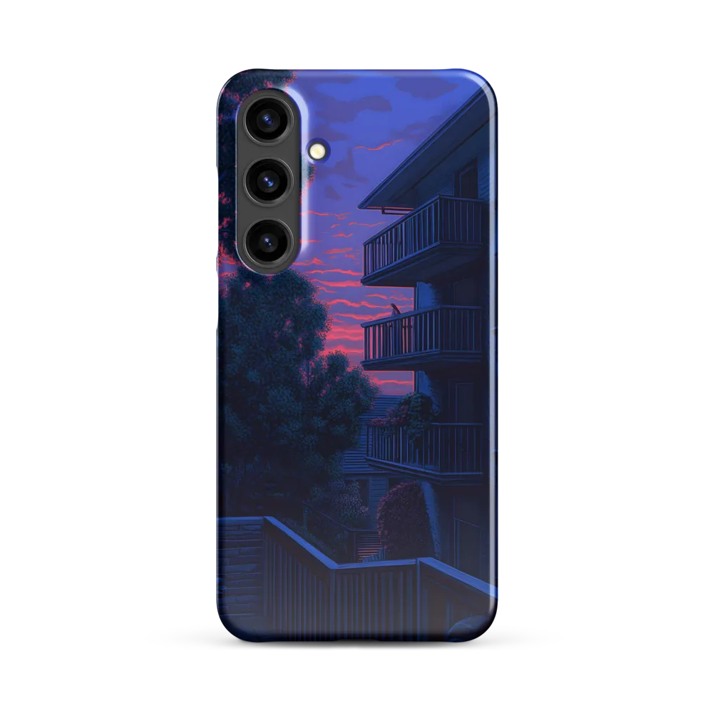 Urban Serenity at Dusk