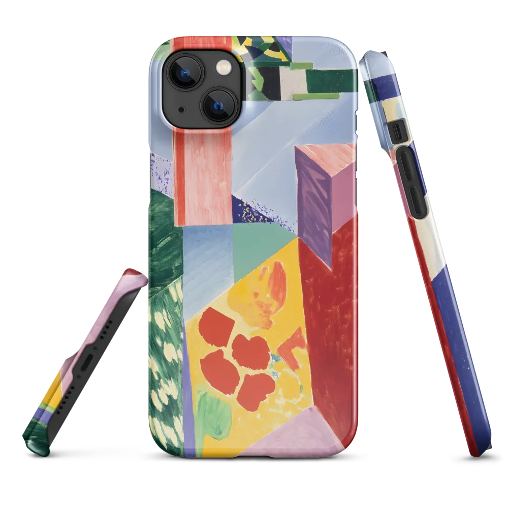 Interplay of Geometry and Color | Phone Case |  14 Plus | Snap Case | Glossy