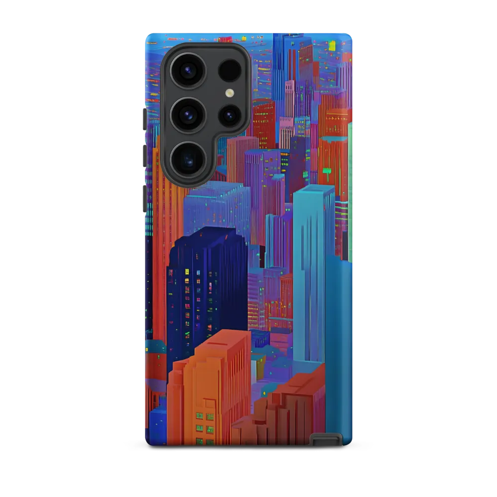 Vibrant Metropolis in Twilight