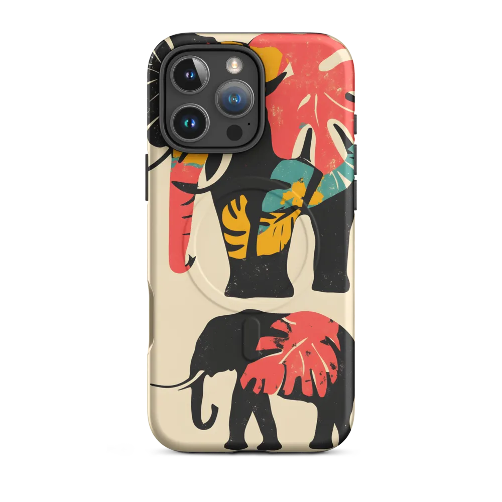 Tropical Elegance: The Elephant's Dance