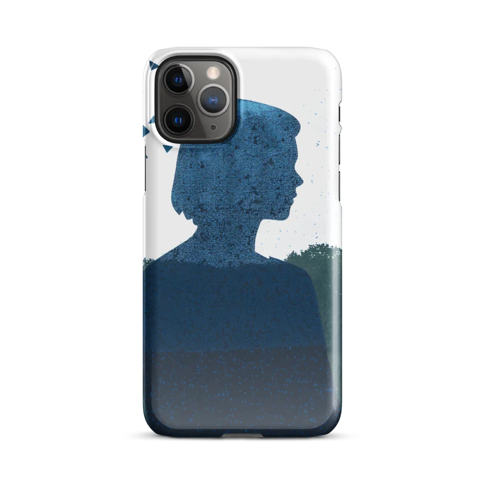 Blue Contemplation | Phone Case |  11 Pro | Snap Case | Glossy