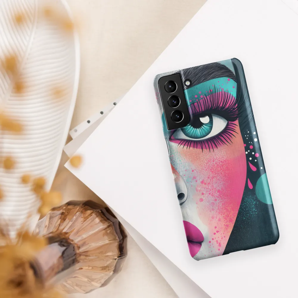 Vibrant Gaze | Phone Case |  S21 Plus | Snap Case | Matte