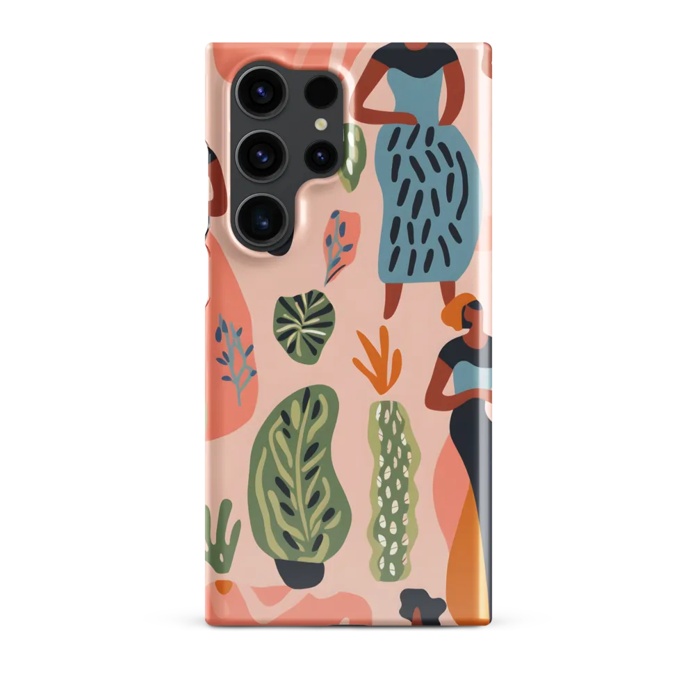 Harmony of Nature and Femininity | Phone Case |  S23 Ultra | Snap Case | Glossy