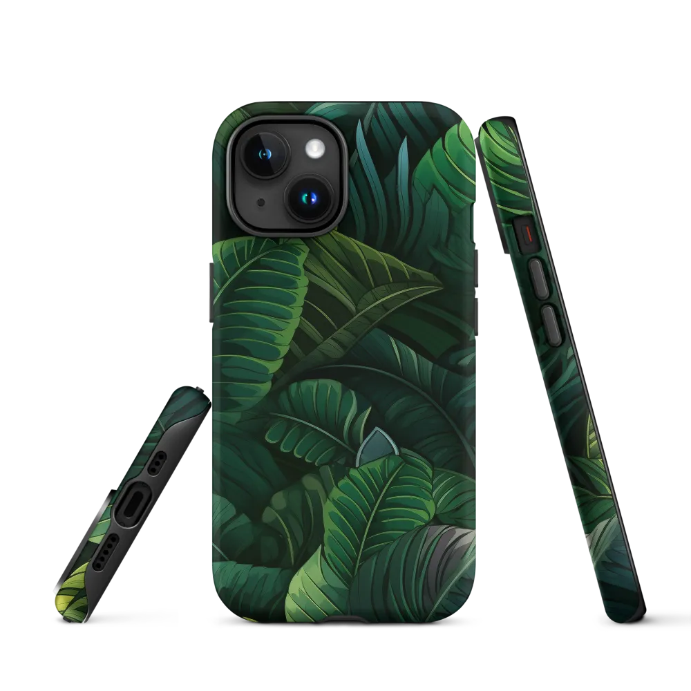 Lush Canopy: A Tropical Foliage Study