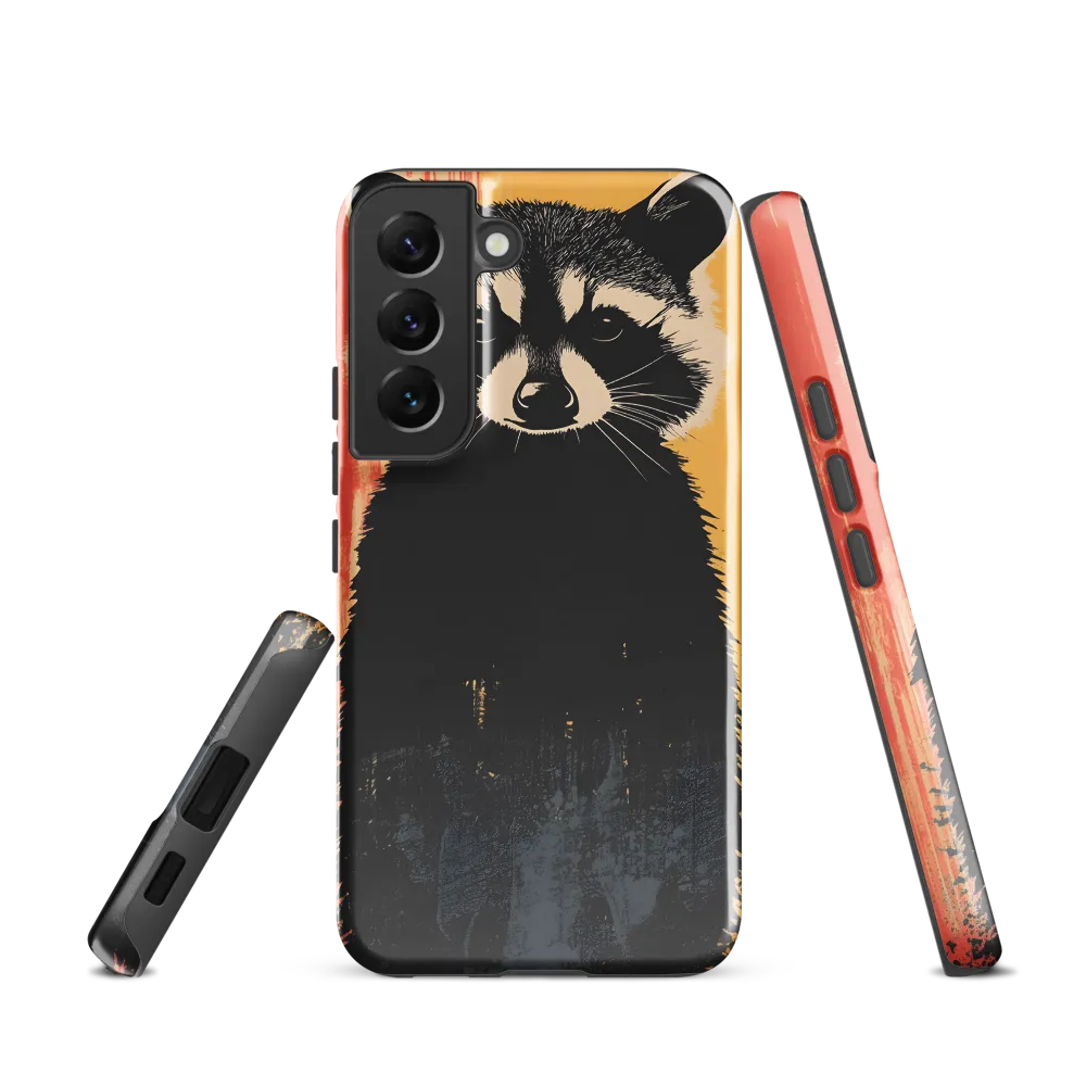 Whimsical Raccoon Portrait
