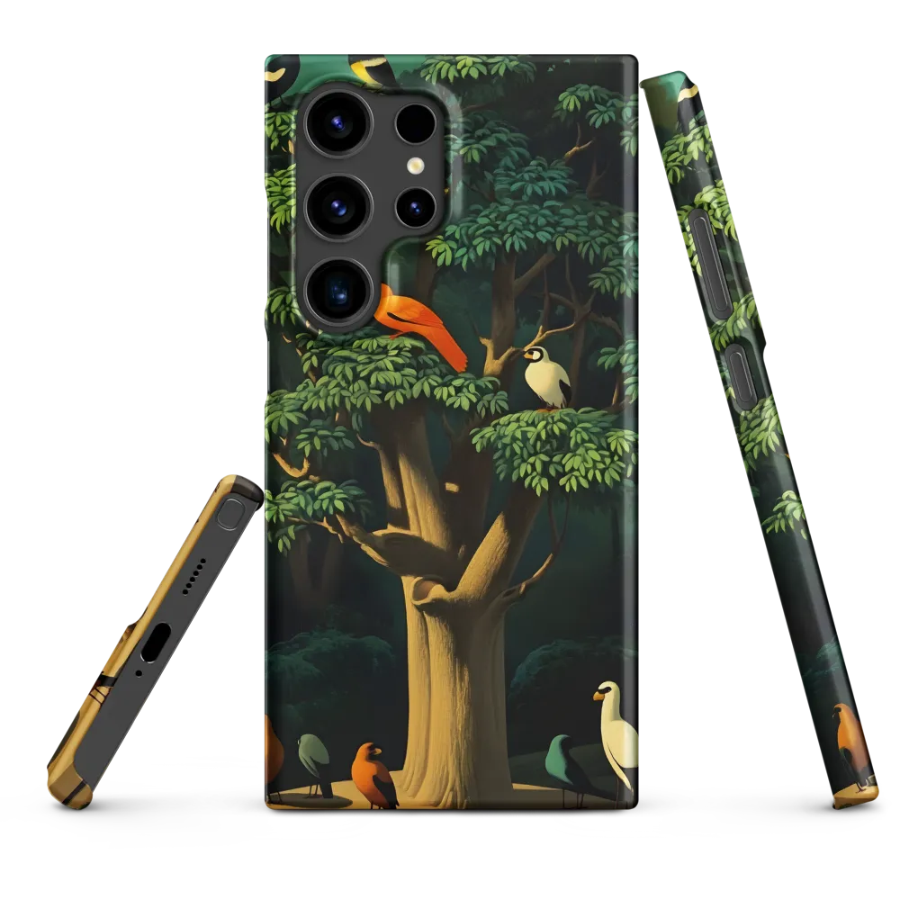 Harmony in Color: A Surreal Bird Symphony