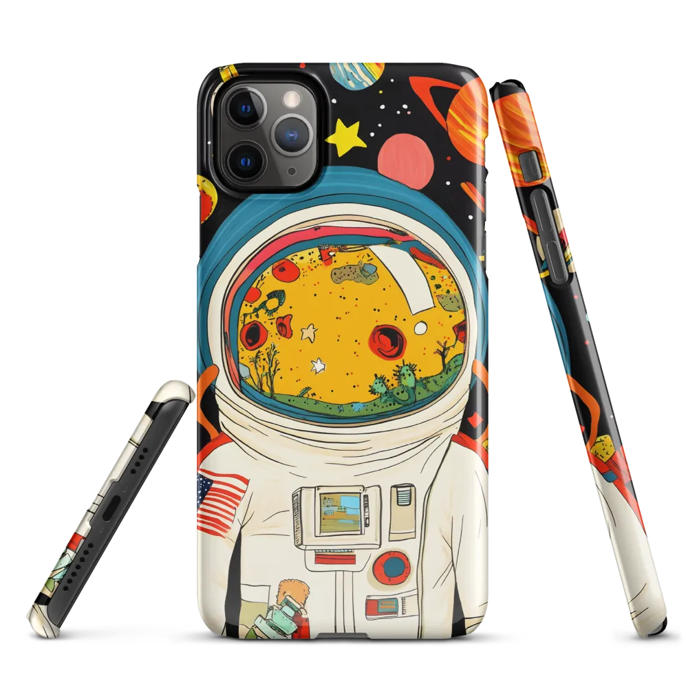 Cosmic Curiosity: Journey Within the Helmet | Phone Case |  11 Pro Max | Snap Case | Glossy