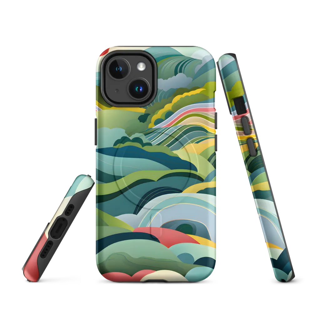 Waves of Serenity | Phone Case |  14 | MagSafe® Tough Case | Matte