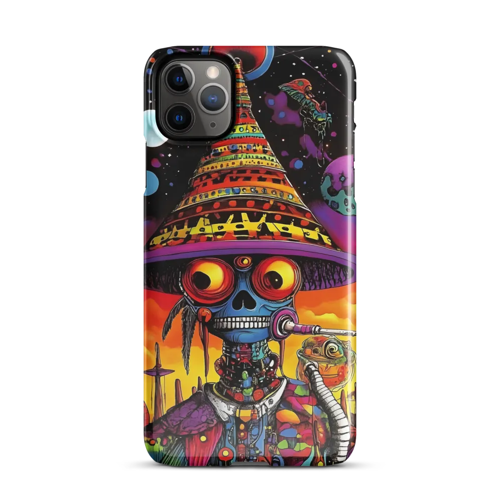 Cosmic Skeleton: A Journey Beyond | Phone Case |  11 Pro Max | Snap Case | Glossy