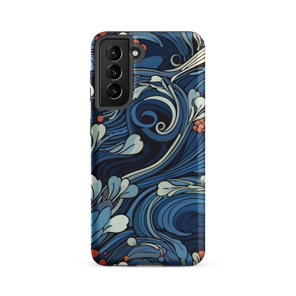Nature's Elegance: An Oceanic Tapestry | Phone Case |  S21 FE | Tough Case | Matte