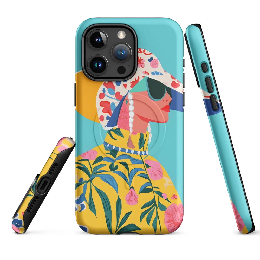 Tropical Confidence: A Fashion Portrait
