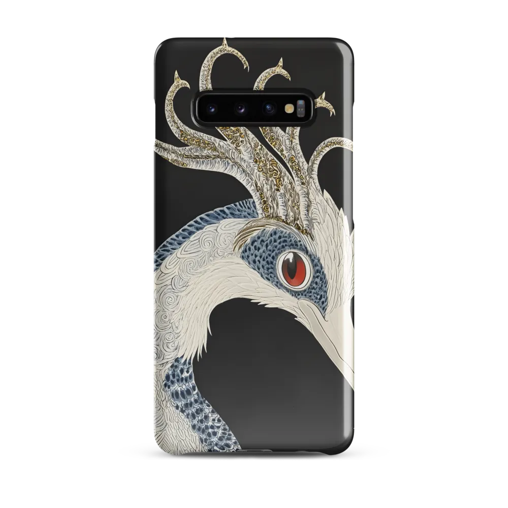 Elegance of the Majestic Peacock | Phone Case |  S10 Plus | Snap Case | Glossy