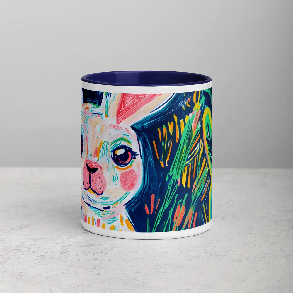 Colorful Rabbit Painting | Mug
