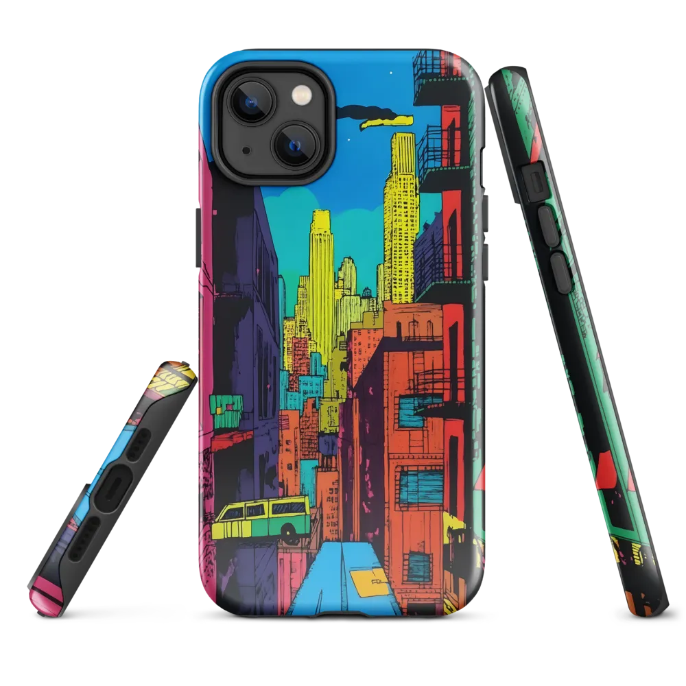 Urban Vibrance: A Pop Art Cityscape