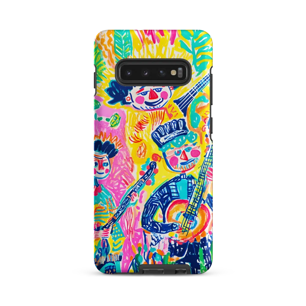 Joyful Duet: A Celebration of Music | Phone Case |  S10 Plus | Tough Case | Matte