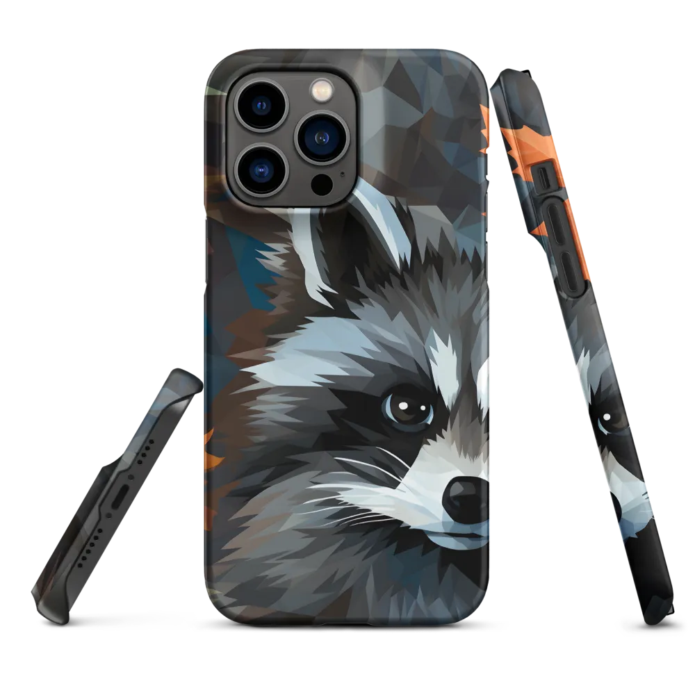 Whispers of Autumn: The Raccoon's Gaze