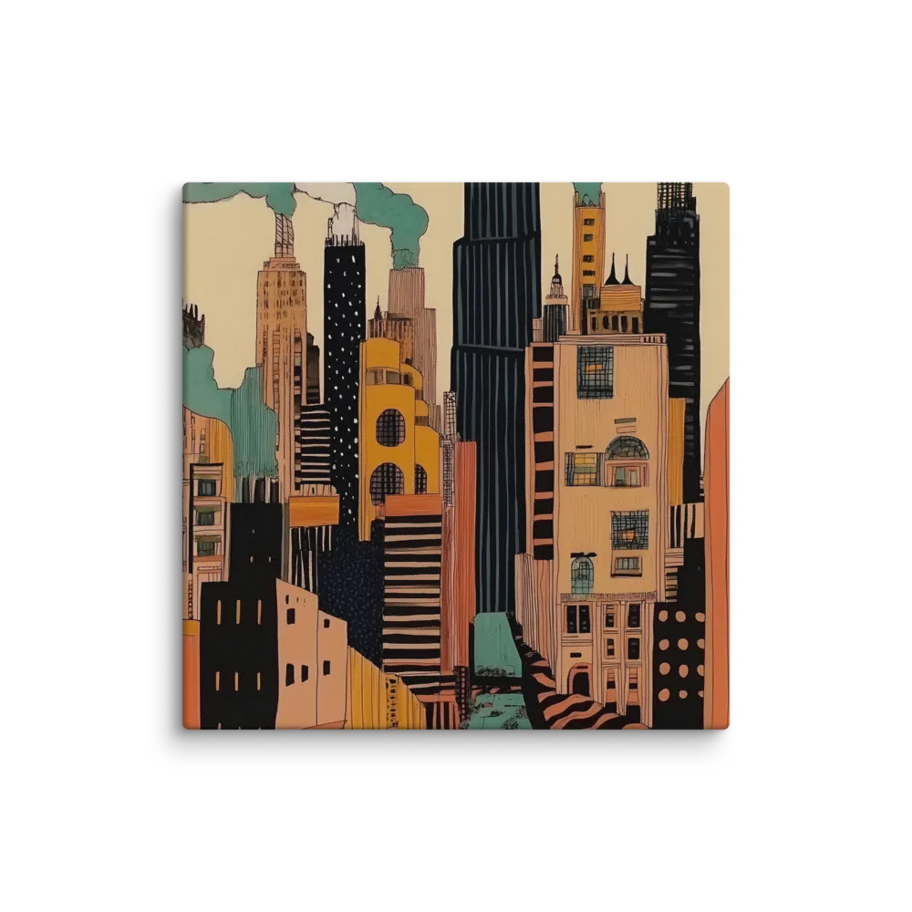 Urban Symphony in Ink