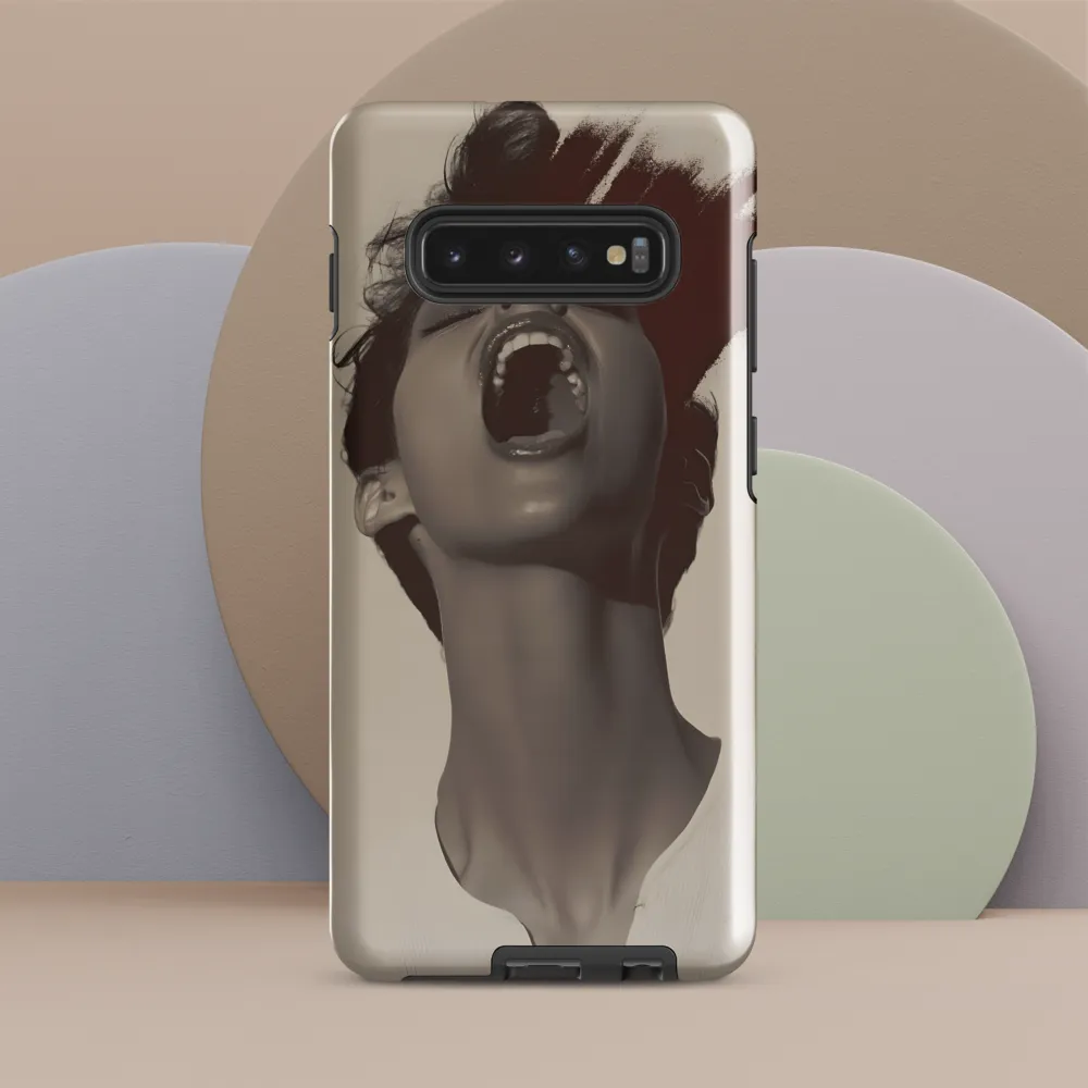 Echoes of Emotion | Phone Case |  S10 Plus | Tough Case | Glossy