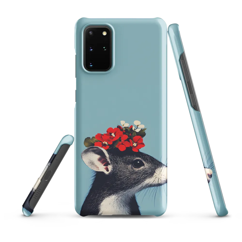 Whimsical Flora: A Mouse's Floral Crown