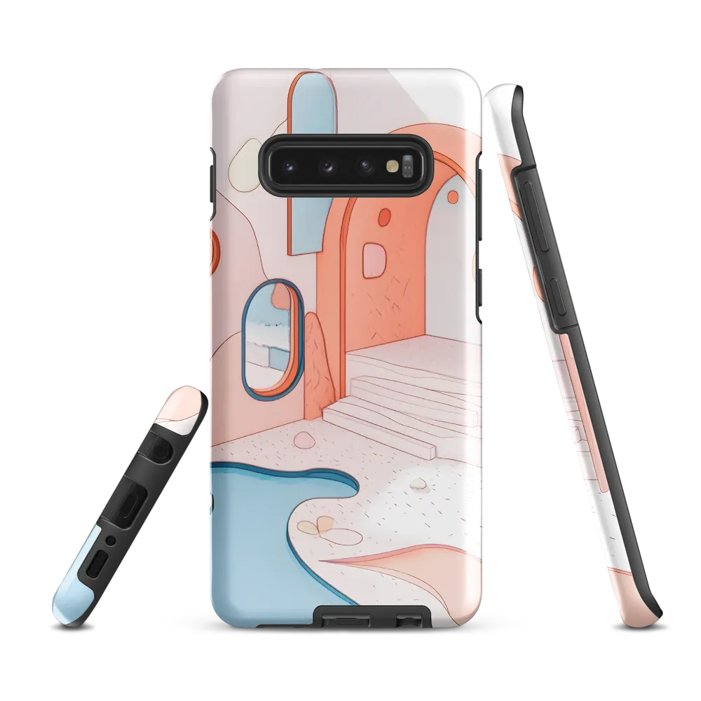 Serene Abode | Phone Case |  S10 Plus | Tough Case | Glossy