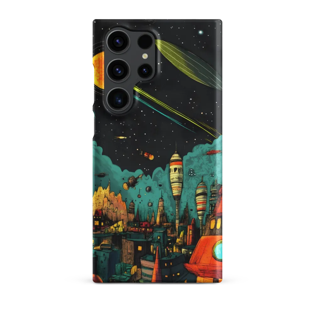 Galactic Cityscape: A Journey Through Imagination