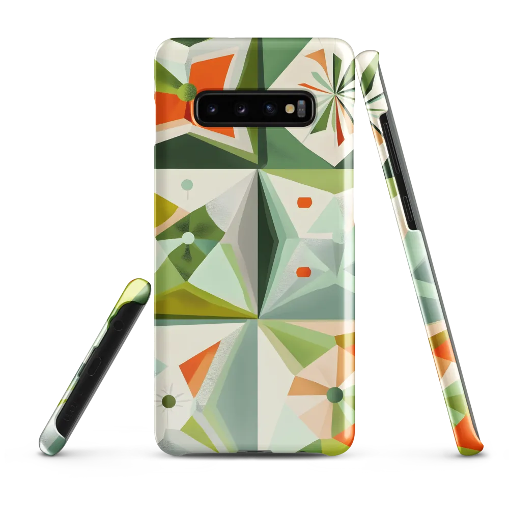 Harmonic Geometric Symphony | Phone Case |  S10 Plus | Snap Case | Glossy